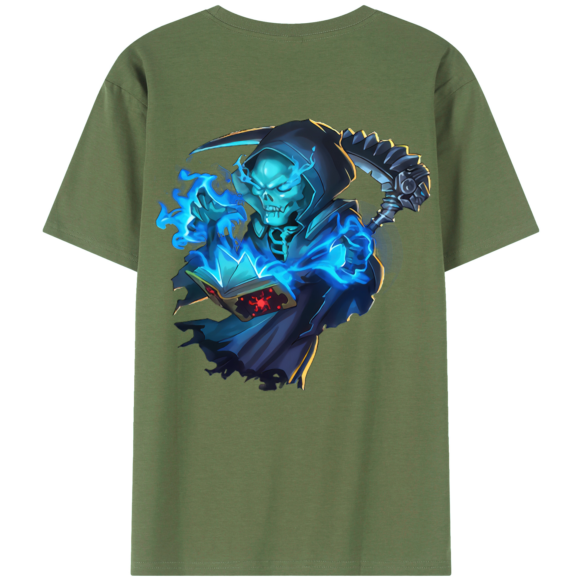 （画像用） リーグ・オブ・レジェンド League of Legends LOL 綿100％ メンズ半袖Tシャツ（バックプリント） 通気性
